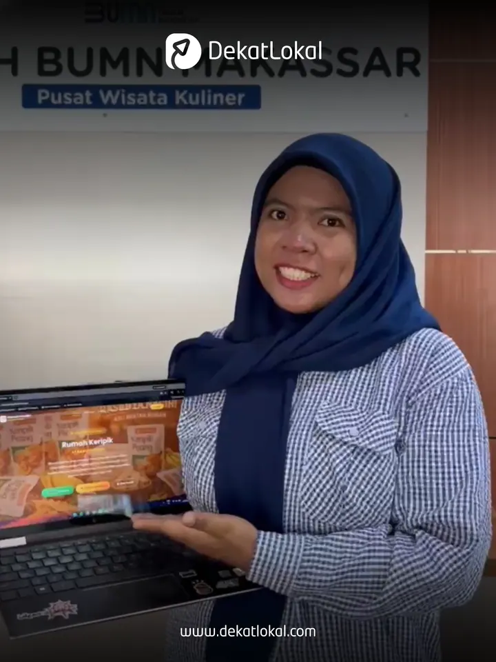 Tim Rumah Keripik menunjukkan perkembangan usahanya